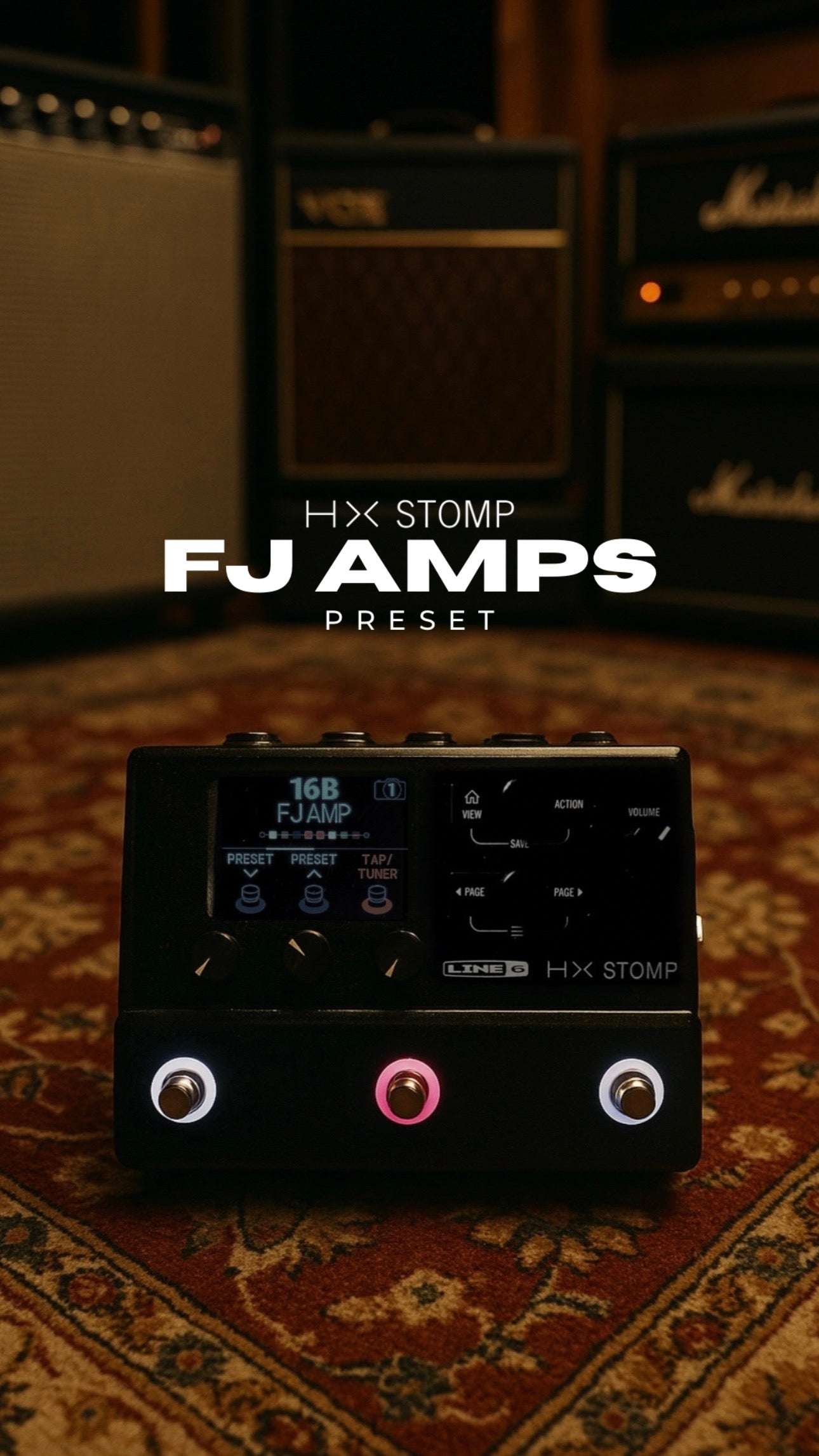 FJ AMPS HX STOMP